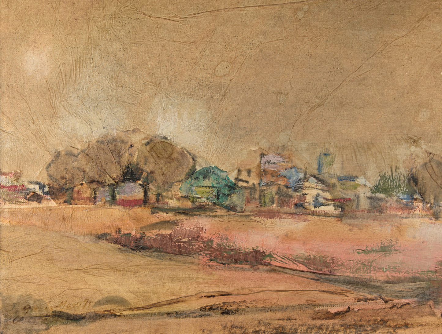 M. LL. García-Muro | Paisaje Atmosférico | Obra Original con Procedencia de la Galería Picasso