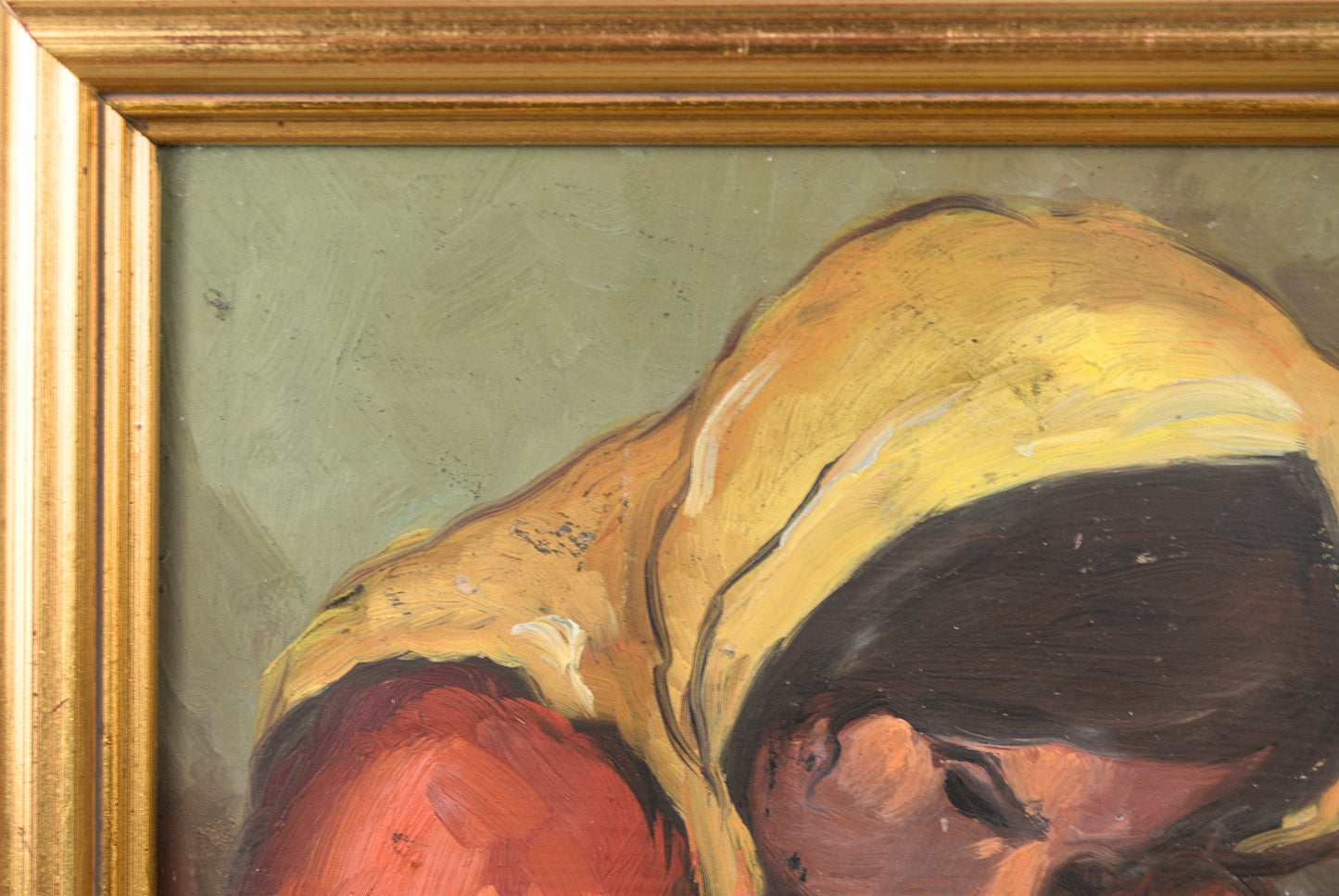 Figura Femenina (D'après Isidre Nonell) | Óleo sobre tabla | Escuela Catalana S. XX | Realismo Social