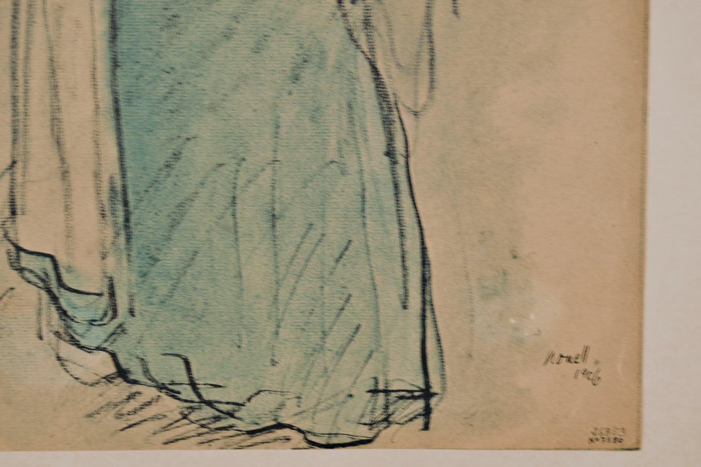 Isidre Nonell | Gitana de Espaldas (1906) | Serigrafía Vintage