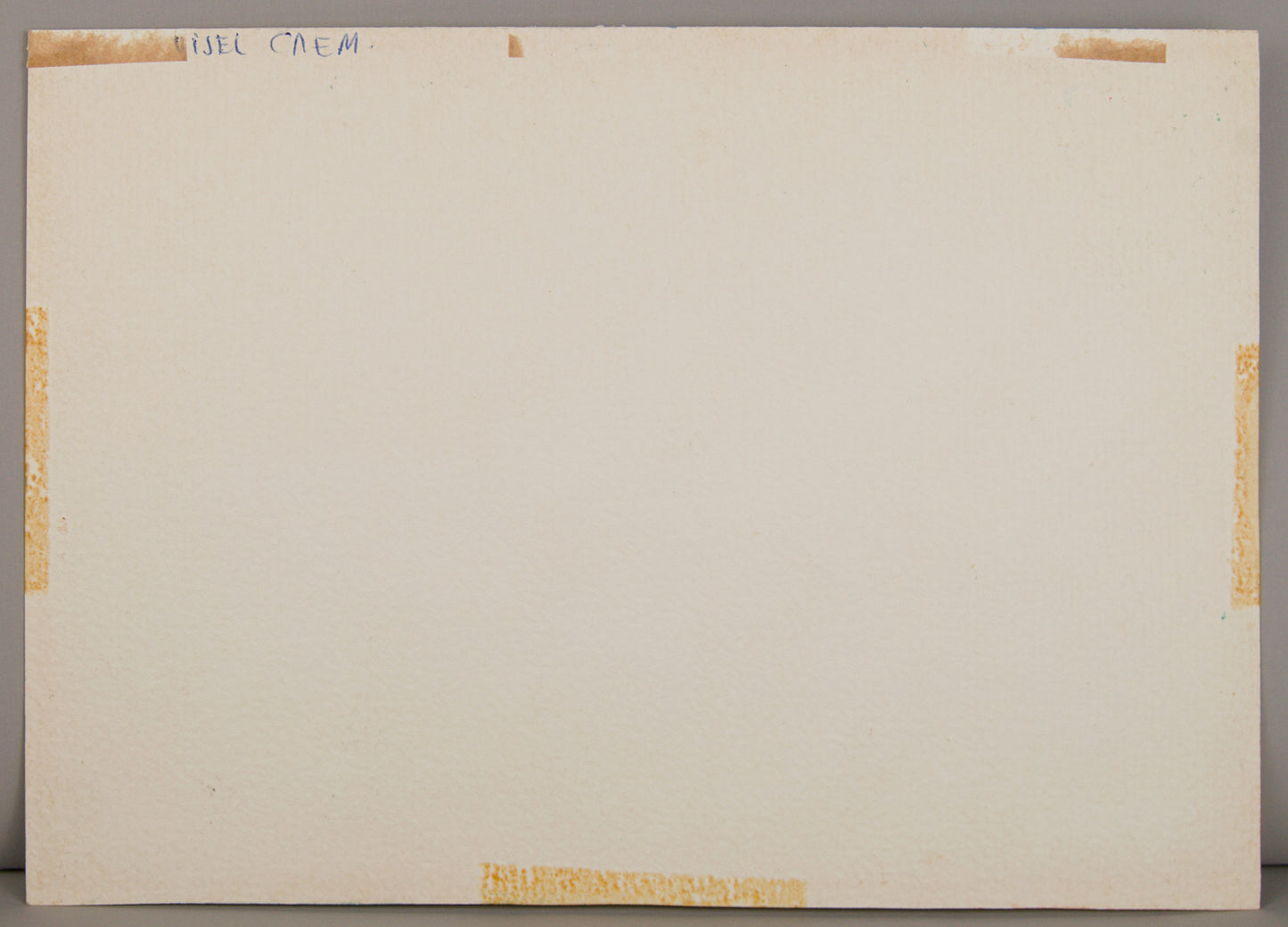 PIJIULA | VISTA DEL CASTELL D'EN PLAJA (LLORET) | ACUARELA ORIGINAL | PAISAJISMO CATALÁN