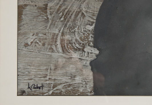 PÉRE DE RIBOT | NACHTSTRAKTION | INFORMALISMUS DER MATERIE | ÖL AUF LEINWAND