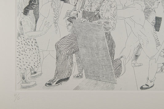 FRANCESC ARTIGAU | NIÑOS (1981) | EDICIÓN INSTITUCIONAL (H/C) | AGUAFUERTE ORIGINAL
