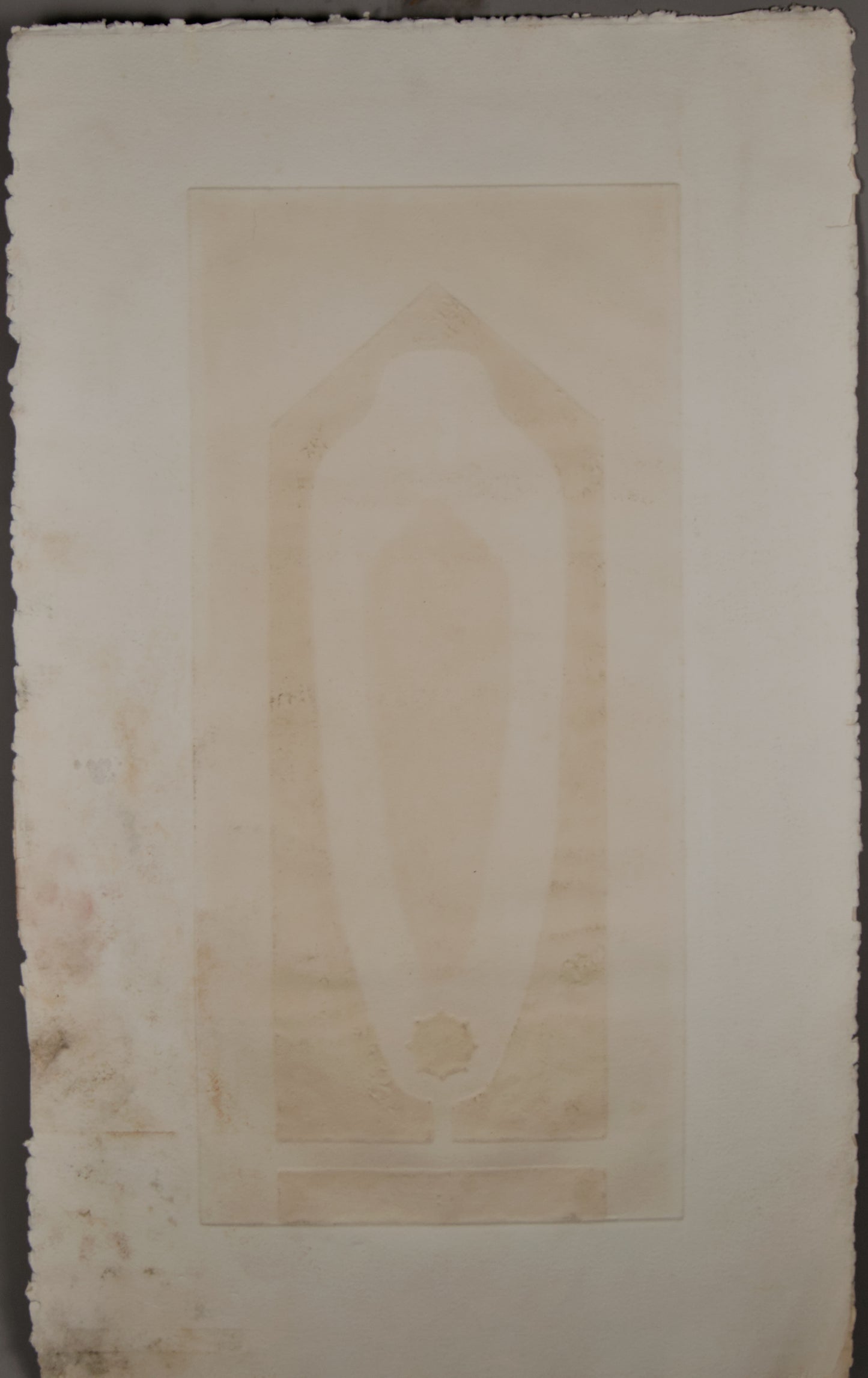 Escuela Española Contemporánea | Tótem Simbólico: Letra E | Obra Gráfica Original (VIII/XXV)