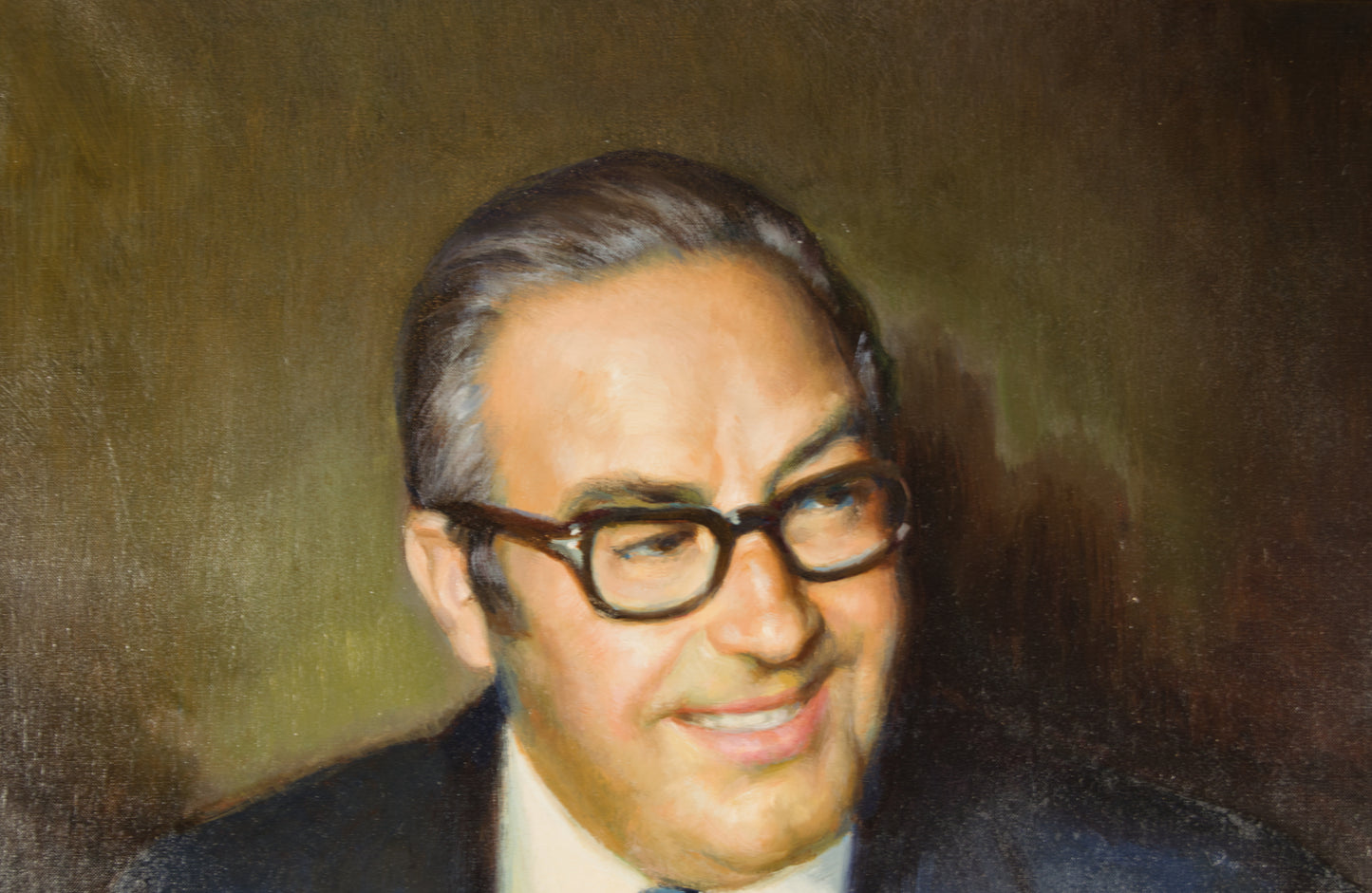 FRANCISCO RIBERA GÓMEZ: PORTRÄT VON DON RAMÓN N. GARCÍA-NIETO PARIS | ORIGINAL-ÖLGEMÄLDE, SIGNIERT