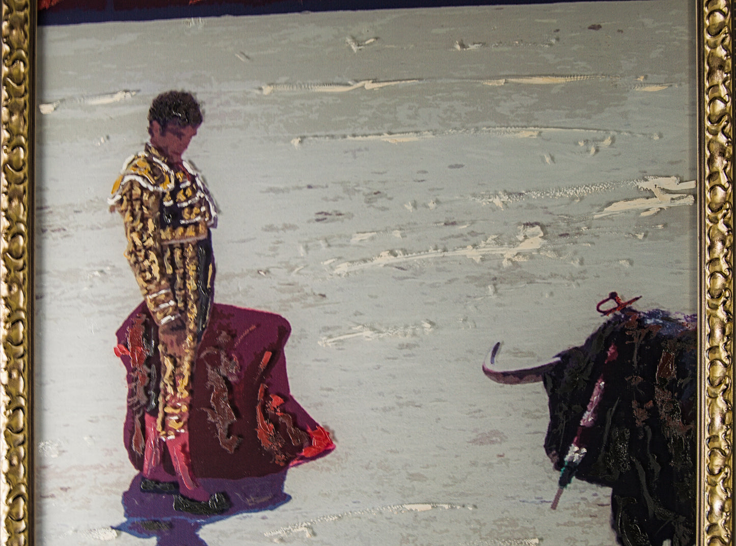 ANDRÉS NICOLAU | ESCENA TAURINA (NIMES, 2012) | TÉCNICA MIXTA TRIDIMENSIONAL | ARTE CONTEMPORÁNEO