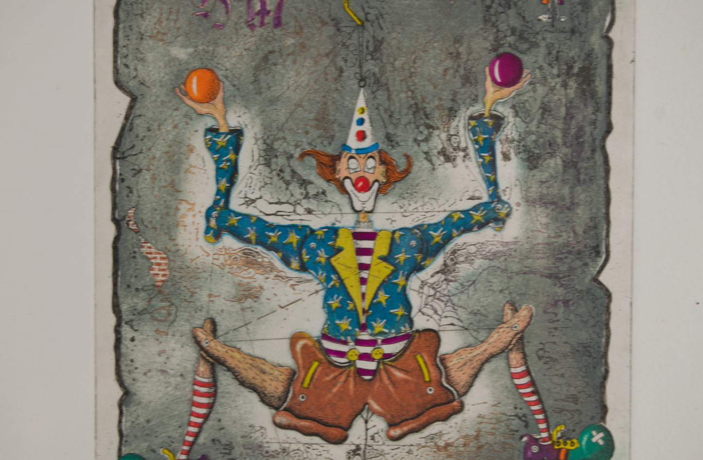RAINER HERCKS | ZAPPEL-PHILIPP (EL HAMPELMANN) | SURREALISMO LÚDICO | GRABADO AL AGUAFUERTE Y AGUATINTA