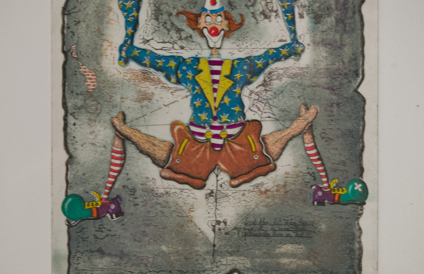 RAINER HERCKS | ZAPPEL-PHILIPP (EL HAMPELMANN) | SURREALISMO LÚDICO | GRABADO AL AGUAFUERTE Y AGUATINTA
