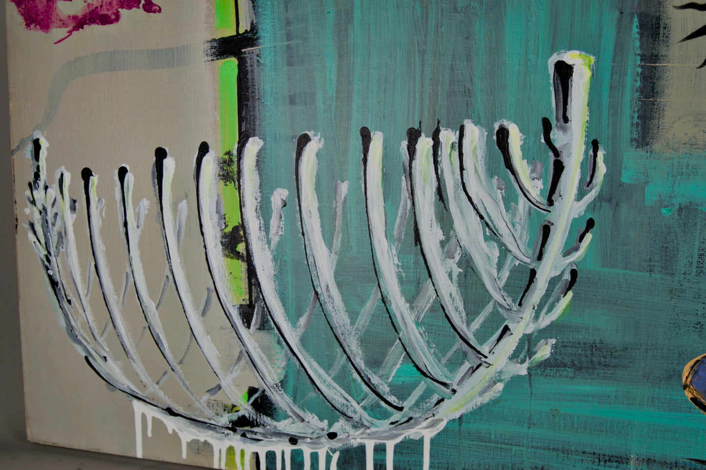 David Monrós – S'homu, der kein Boot hatte | Zeitgenössische Ölmalerei auf Leinwand | Spanische figurative Kunst