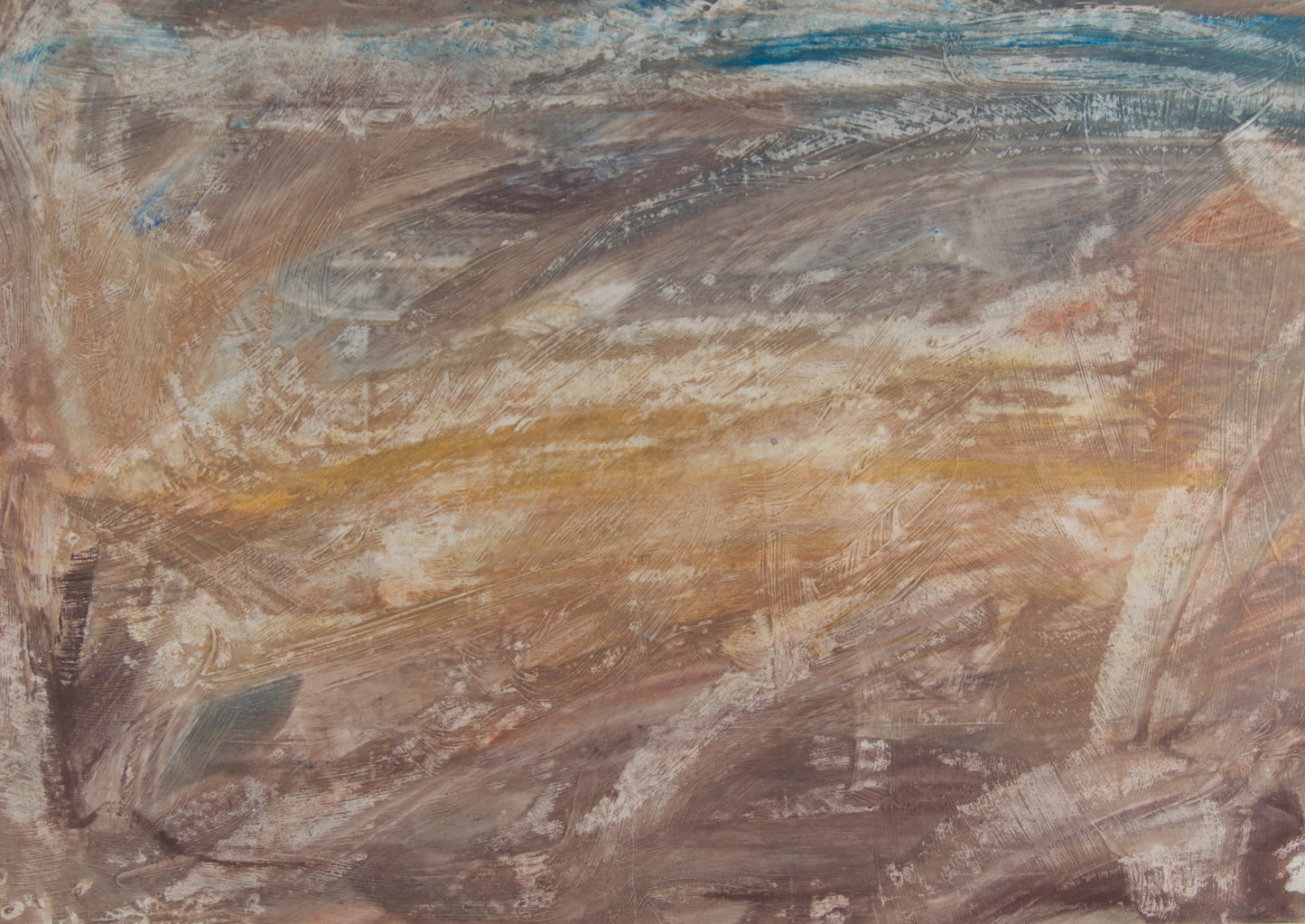 Josep Canyada | Horizonte Matérico en Tierras (1988) | Técnica Mixta Original