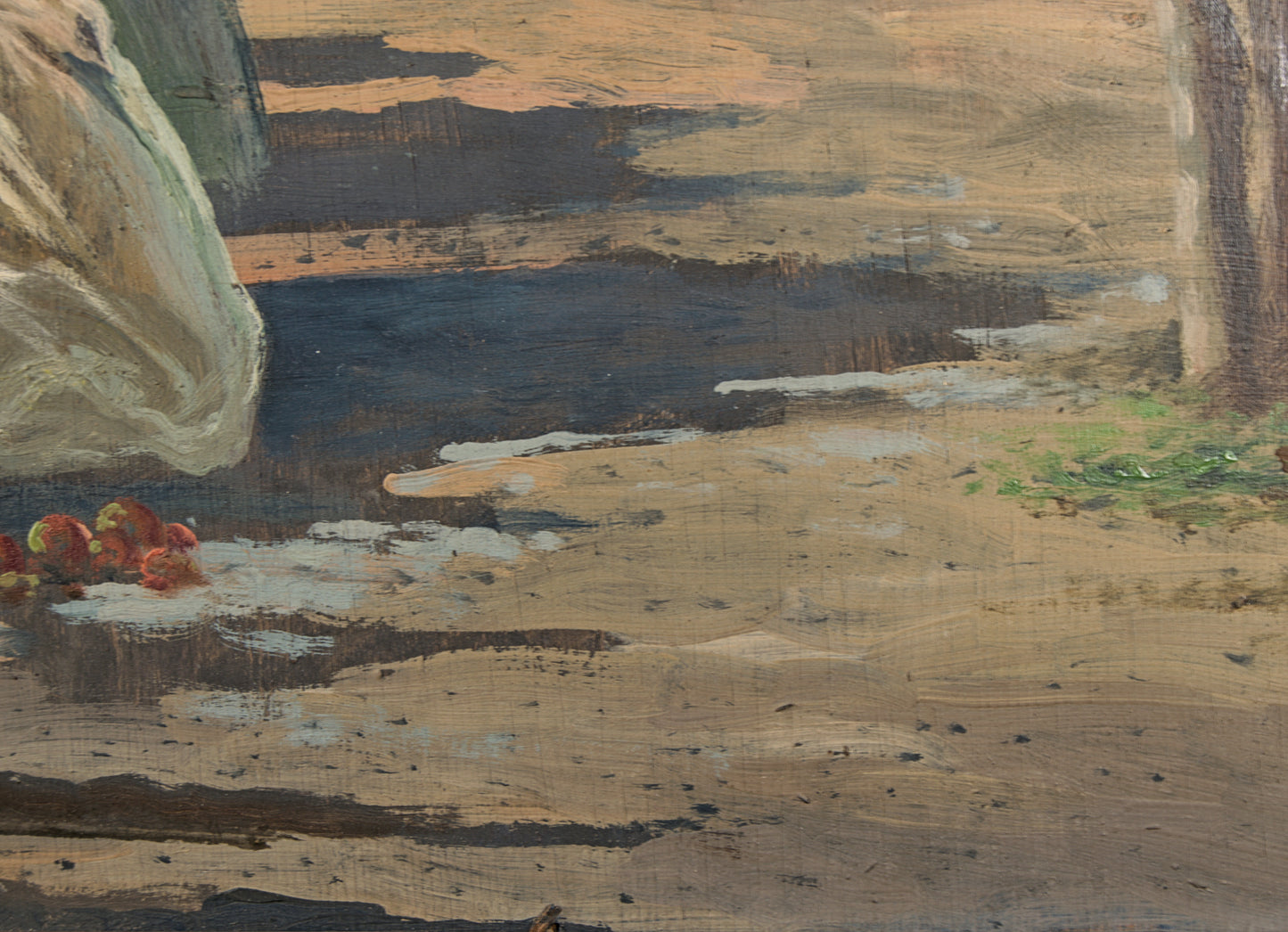 Rogelio López Fernández | Escena Oriental al Sol | Óleo Original (Discípulo de Sorolla)