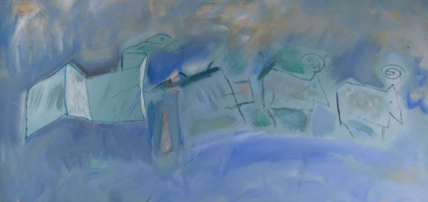 JORDI SAMSÓ | PRIMITIVE BESTIARIUM UND TOTEMISCHE FIGUREN | NEO-PRIMITIVISMUS | MISCHTECHNIK AUF LEINEN