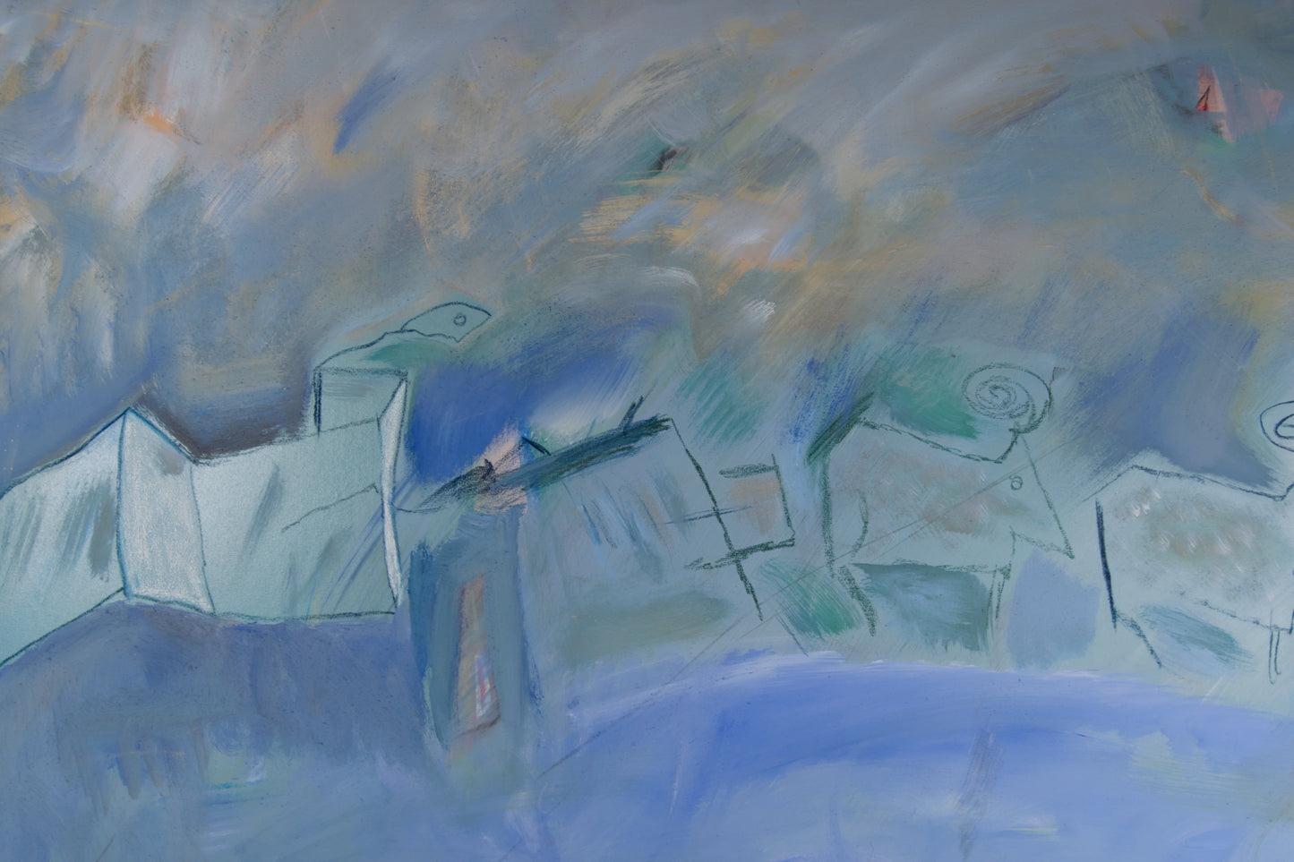 JORDI SAMSÓ | PRIMITIVE BESTIARIUM UND TOTEMISCHE FIGUREN | NEO-PRIMITIVISMUS | MISCHTECHNIK AUF LEINEN