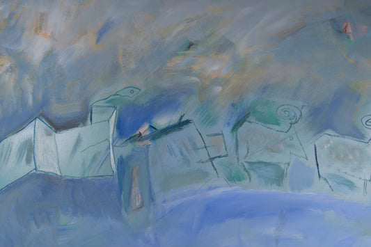 JORDI SAMSÓ | PRIMITIVE BESTIARIUM UND TOTEMISCHE FIGUREN | NEO-PRIMITIVISMUS | MISCHTECHNIK AUF LEINEN