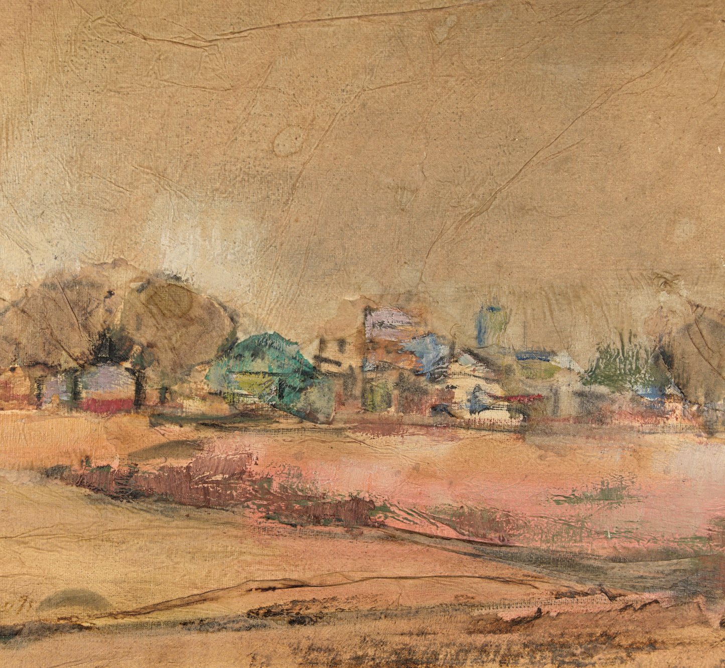 M. LL. García-Muro | Paisaje Atmosférico | Obra Original con Procedencia de la Galería Picasso