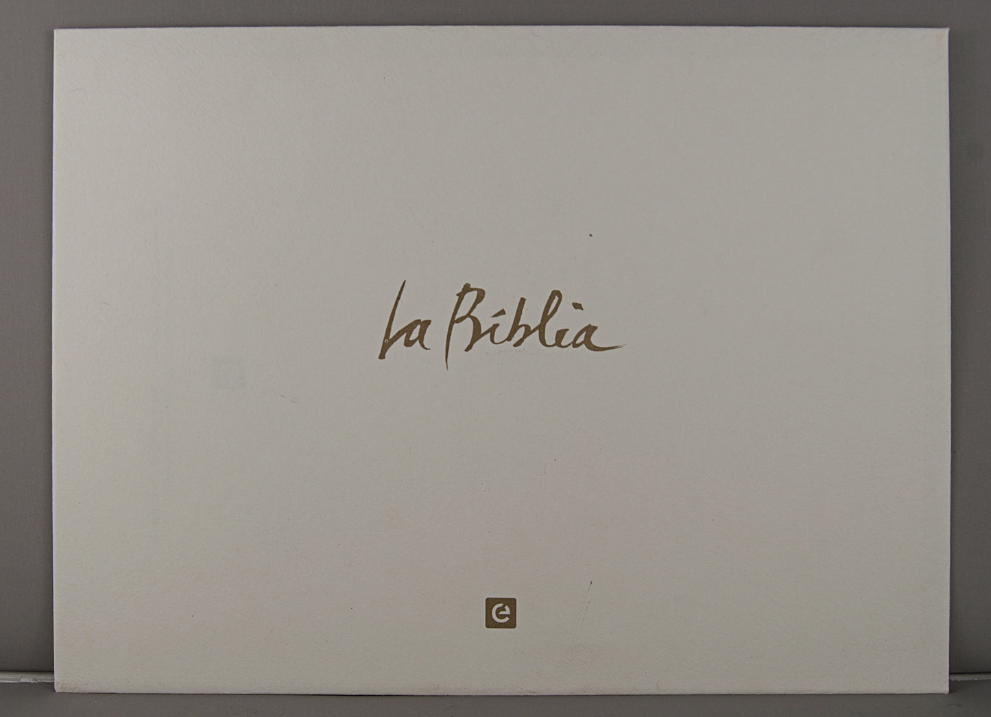 PERICO PASTOR | TRÍPTICO "LA BÍBLIA" (2007) | OBRA GRÁFICA FIRMADA Y CERTIFICADA | EDICIÓN NOTARIAL