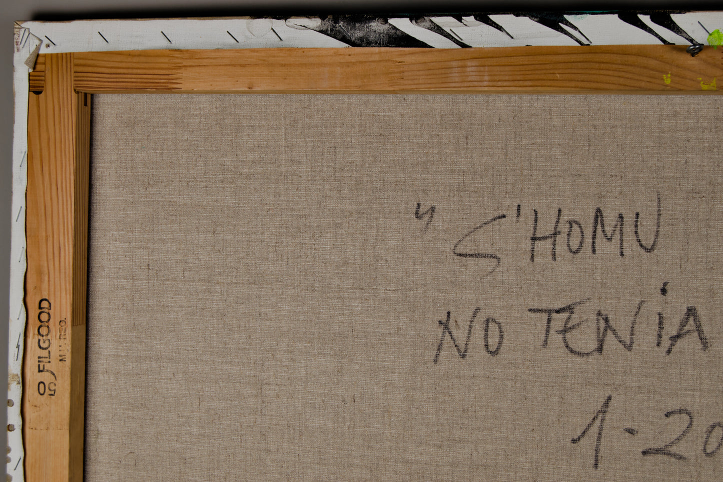 David Monrós – S'homu, der kein Boot hatte | Zeitgenössische Ölmalerei auf Leinwand | Spanische figurative Kunst