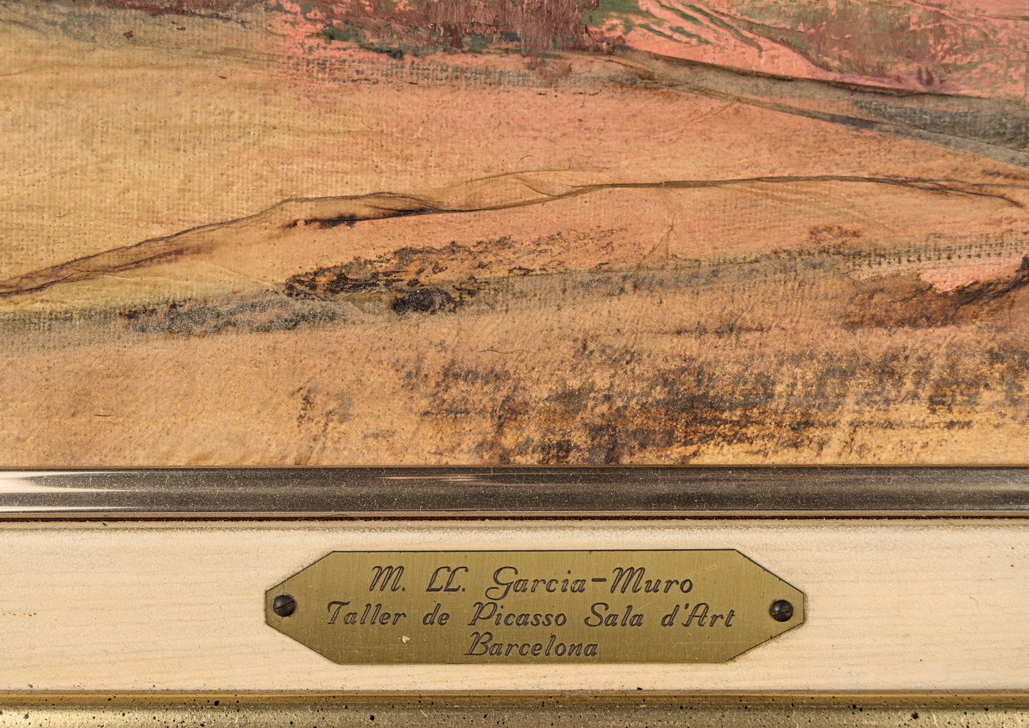 M. LL. García-Muro | Paisaje Atmosférico | Obra Original con Procedencia de la Galería Picasso