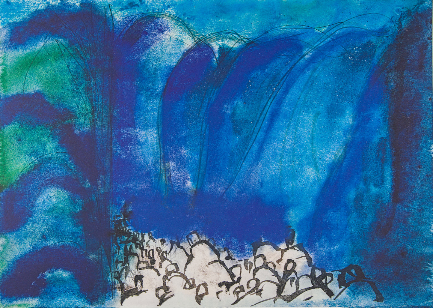 PERICO PASTOR | TRÍPTICO "LA BÍBLIA" (2007) | OBRA GRÁFICA FIRMADA Y CERTIFICADA | EDICIÓN NOTARIAL