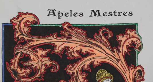 APEL·LES MESTRES | EN MISERIA (ILUSTRACIÓN ORIGINAL) | MODERNISMO Y RENAIXENÇA