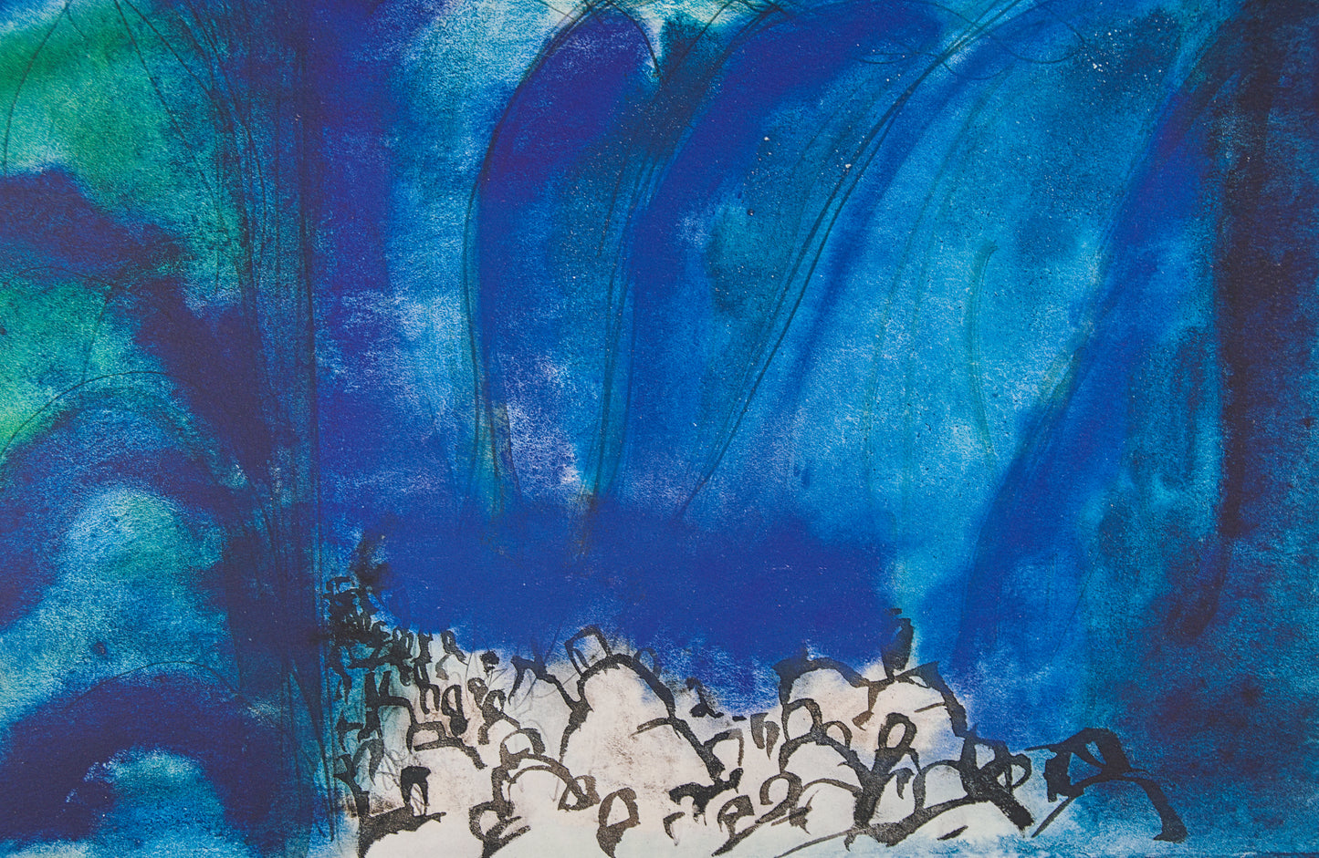 PERICO PASTOR | TRÍPTICO "LA BÍBLIA" (2007) | OBRA GRÁFICA FIRMADA Y CERTIFICADA | EDICIÓN NOTARIAL