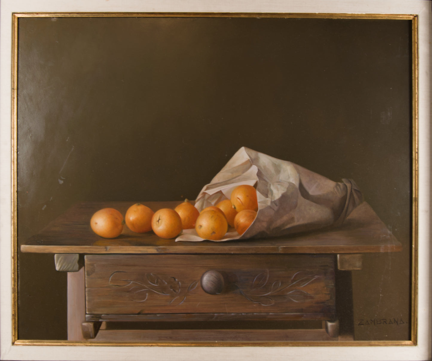 ANTONIO ZAMBRANA | STILL LIFE IN THE SEVILLE SCHOOL | ACADEMIC REALISM | OIL ON CANVAS