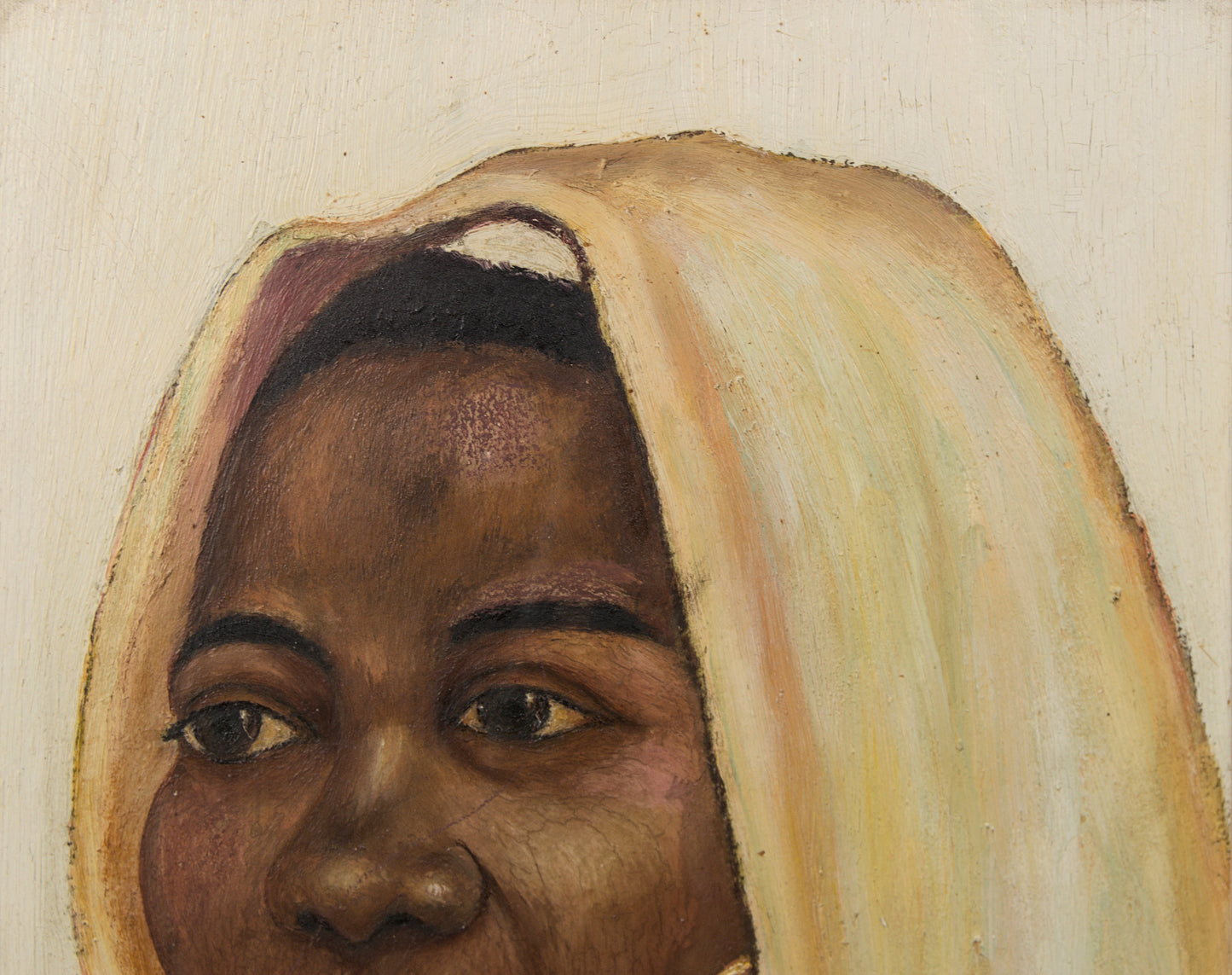 Retrato Femenino de C. Becerra (1942) | Óleo sobre tabla | Retrato Etnográfico S. XX