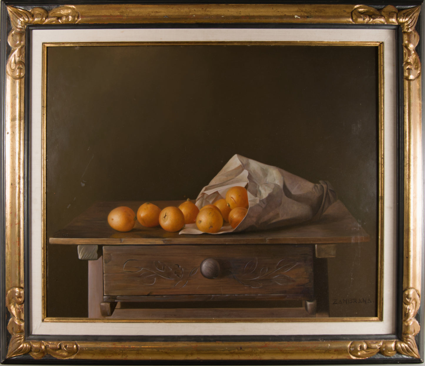 ANTONIO ZAMBRANA | STILL LIFE IN THE SEVILLE SCHOOL | ACADEMIC REALISM | OIL ON CANVAS