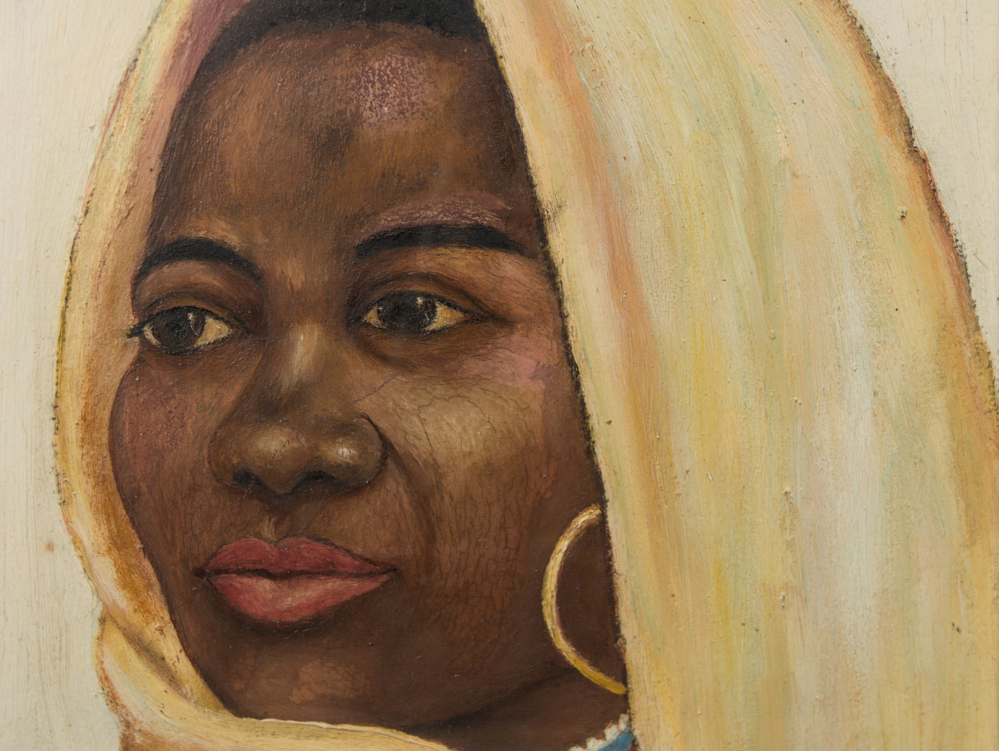 Retrato Femenino de C. Becerra (1942) | Óleo sobre tabla | Retrato Etnográfico S. XX
