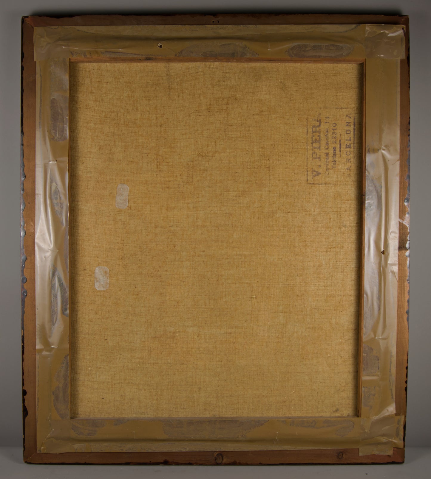 JORDI PAUSAS | LÄNDLICHE LANDSCHAFT MIT STRASSE UND BERG | KATALANISCHE LANDSCHAFTSSCHULE | ÖL AUF LEINWAND