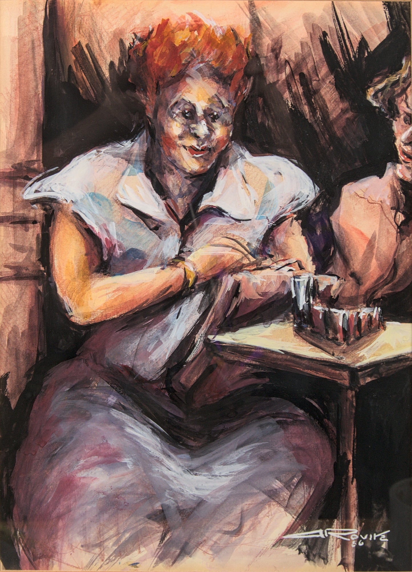 Toni Rovira | La Bohemia Ochentera | Técnica Mixta | 1986