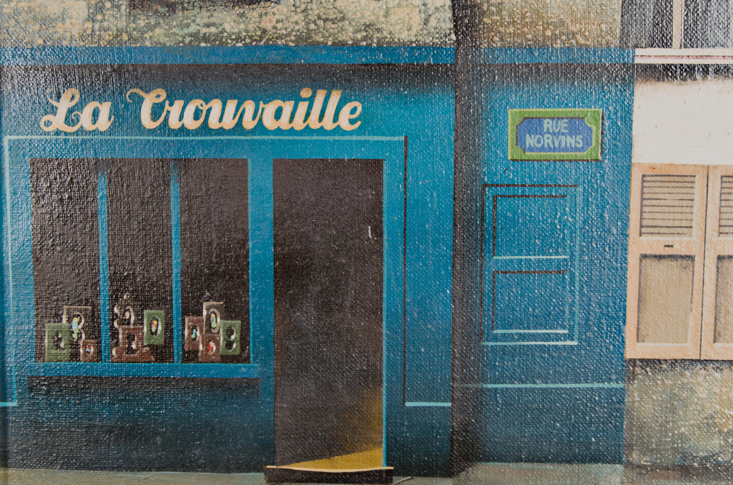 THOMAS PRADZYNSKI | PARISER STADTSZENE | POETISCHER REALISMUS | ÖL AUF LEINWAND