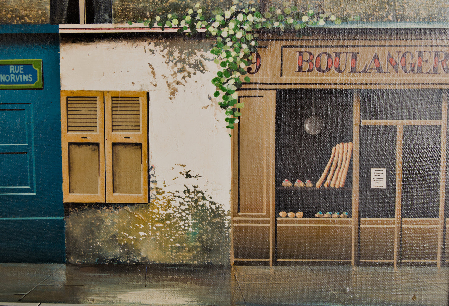 THOMAS PRADZYNSKI | PARISER STADTSZENE | POETISCHER REALISMUS | ÖL AUF LEINWAND