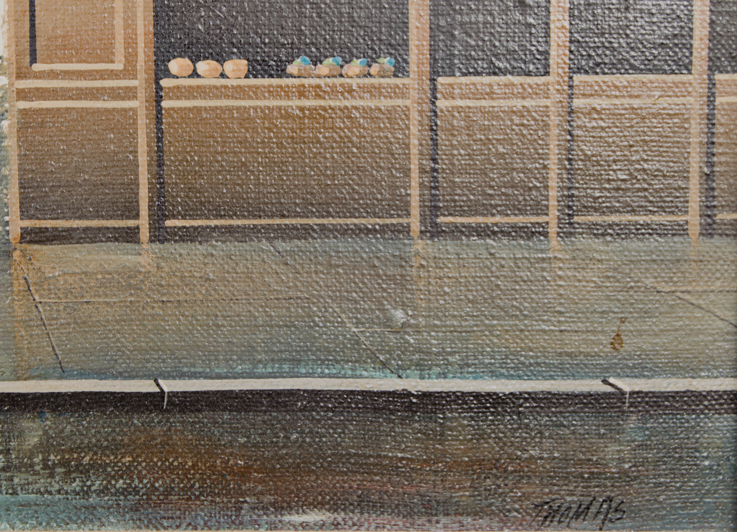 THOMAS PRADZYNSKI | PARISER STADTSZENE | POETISCHER REALISMUS | ÖL AUF LEINWAND