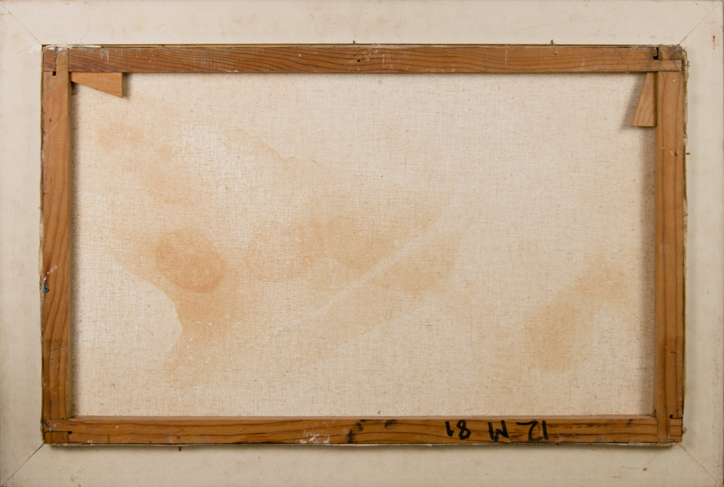 Manini | Paisaje Informal (c. 1981) | Técnica Mixta sobre Lienzo | Informalismo Matérico