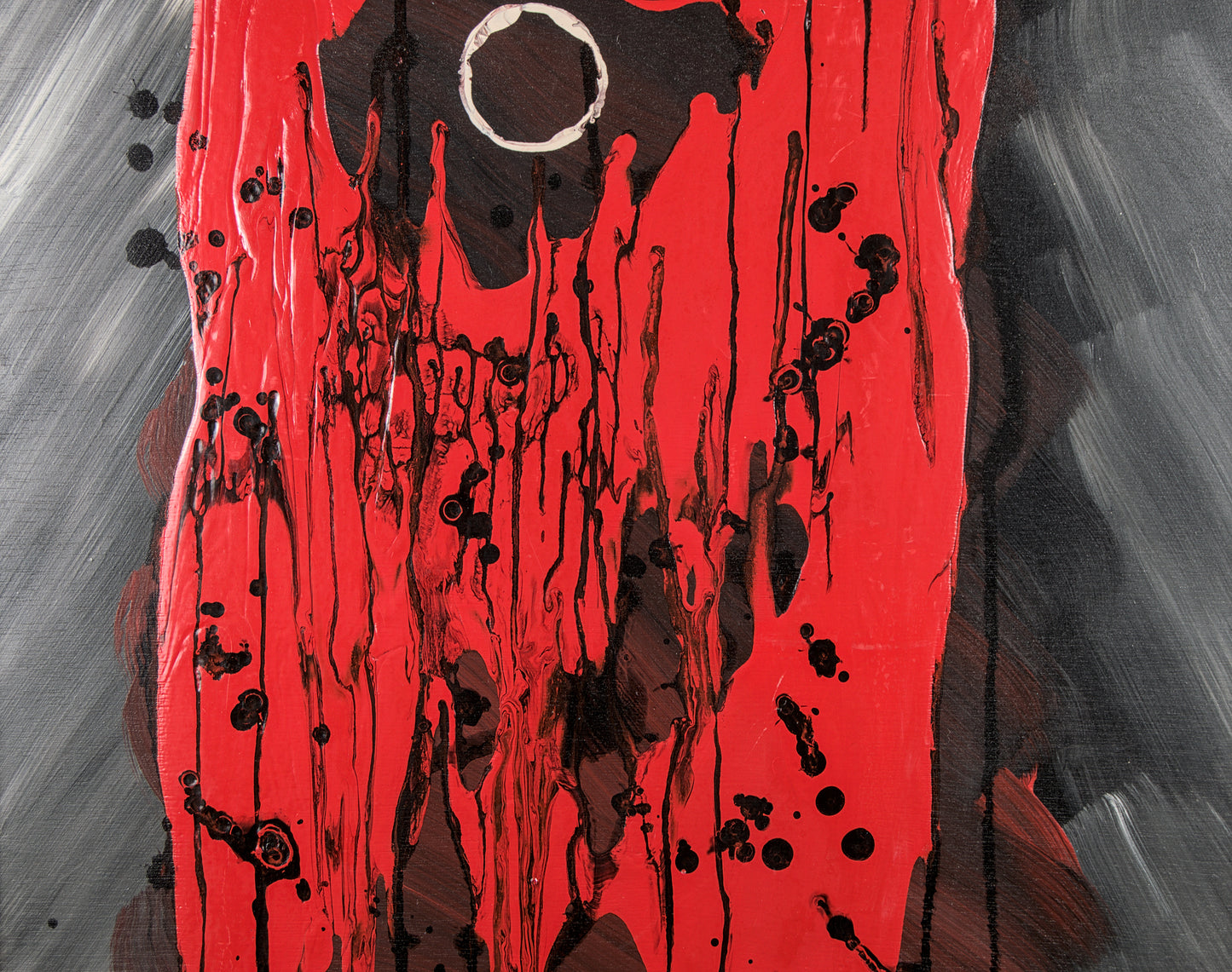 Perico Fernández | Abstracción Visceral | Técnica Mixta sobre Soporte Rígido | 1990