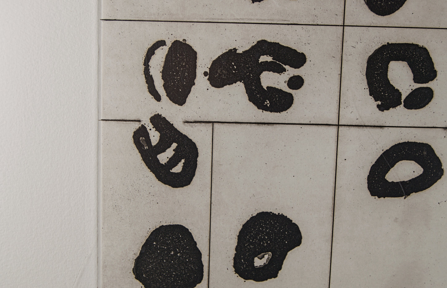 HERNÁN ARDILA | COMPOSICIÓN ABSTRACTA (2003) | GRABADO CONTEMPORÁNEO | AGUAFUERTE Y PUNTA SECA