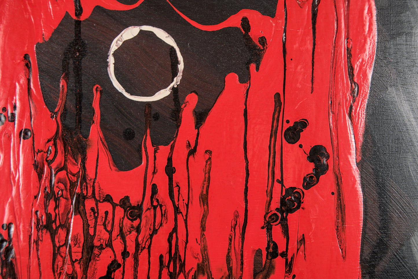 Perico Fernández | Abstracción Visceral | Técnica Mixta sobre Soporte Rígido | 1990