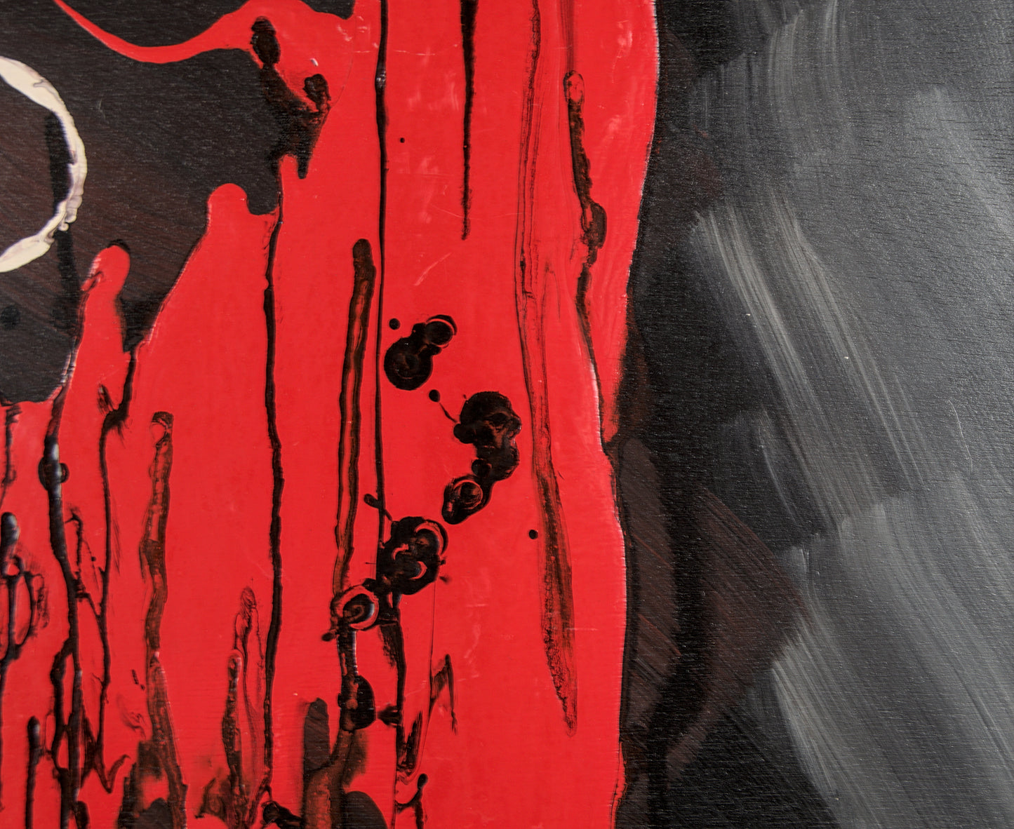 Perico Fernández | Abstracción Visceral | Técnica Mixta sobre Soporte Rígido | 1990