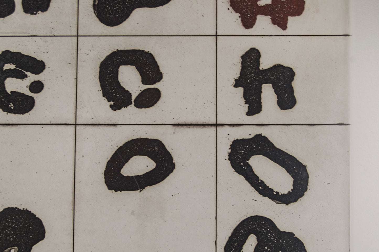 HERNÁN ARDILA | COMPOSICIÓN ABSTRACTA (2003) | GRABADO CONTEMPORÁNEO | AGUAFUERTE Y PUNTA SECA