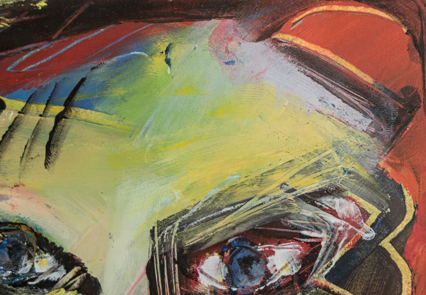 Rein de Lege | Tríptico de Retratos Expresionistas | Técnica Mixta | 1998