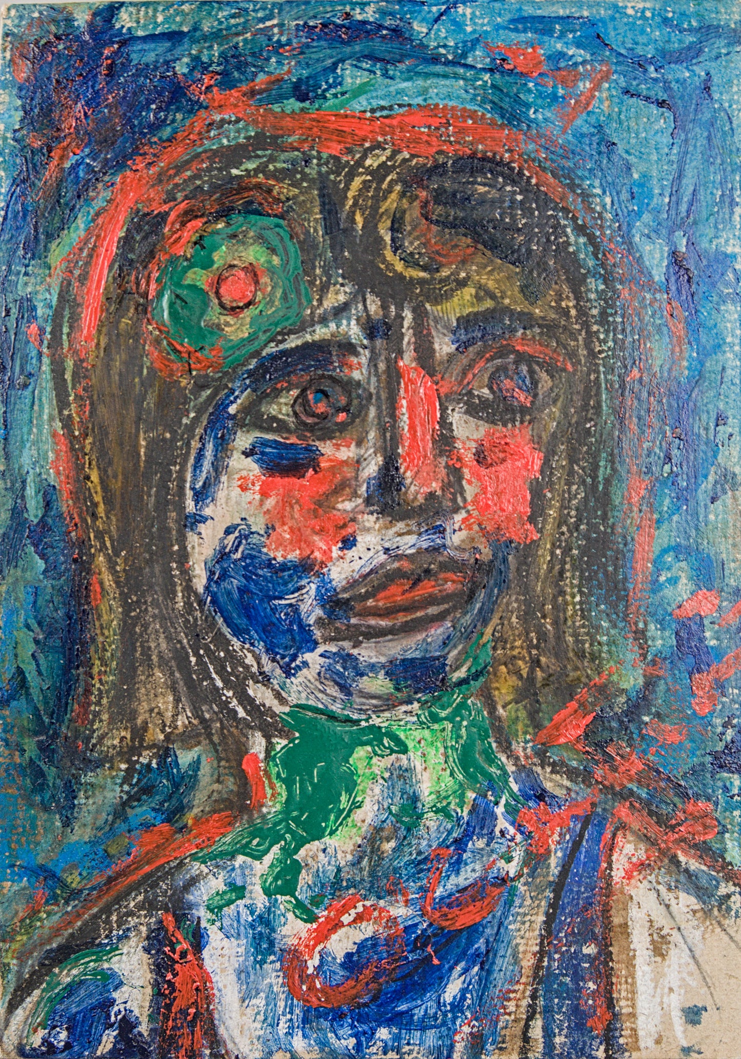 JOSÉ PÉREZ OCAÑA | RETRATO FEMENINO | ACRÍLICO SOBRE TABLA | ICONO DE LA TRANSICIÓN