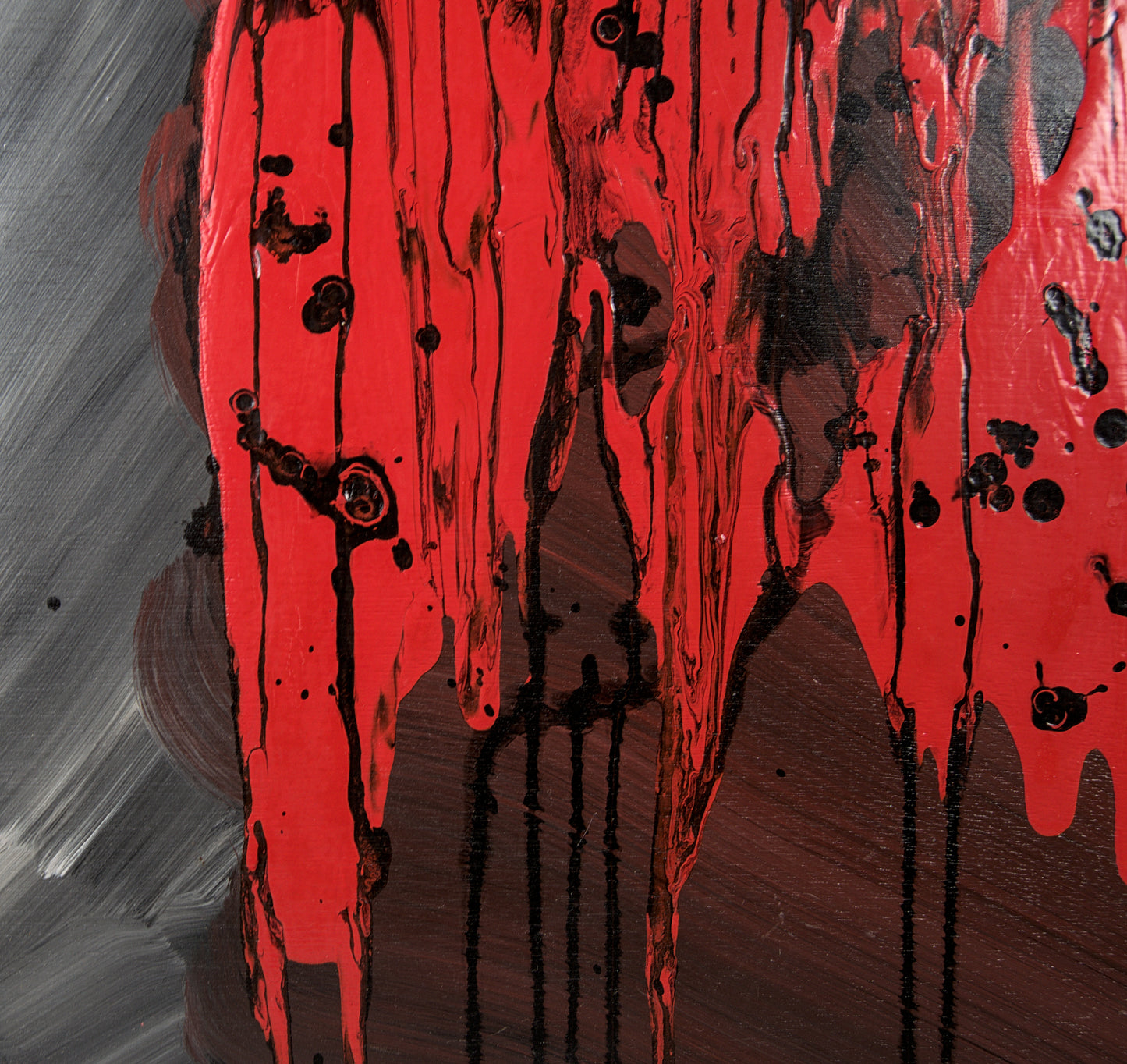 Perico Fernández | Abstracción Visceral | Técnica Mixta sobre Soporte Rígido | 1990