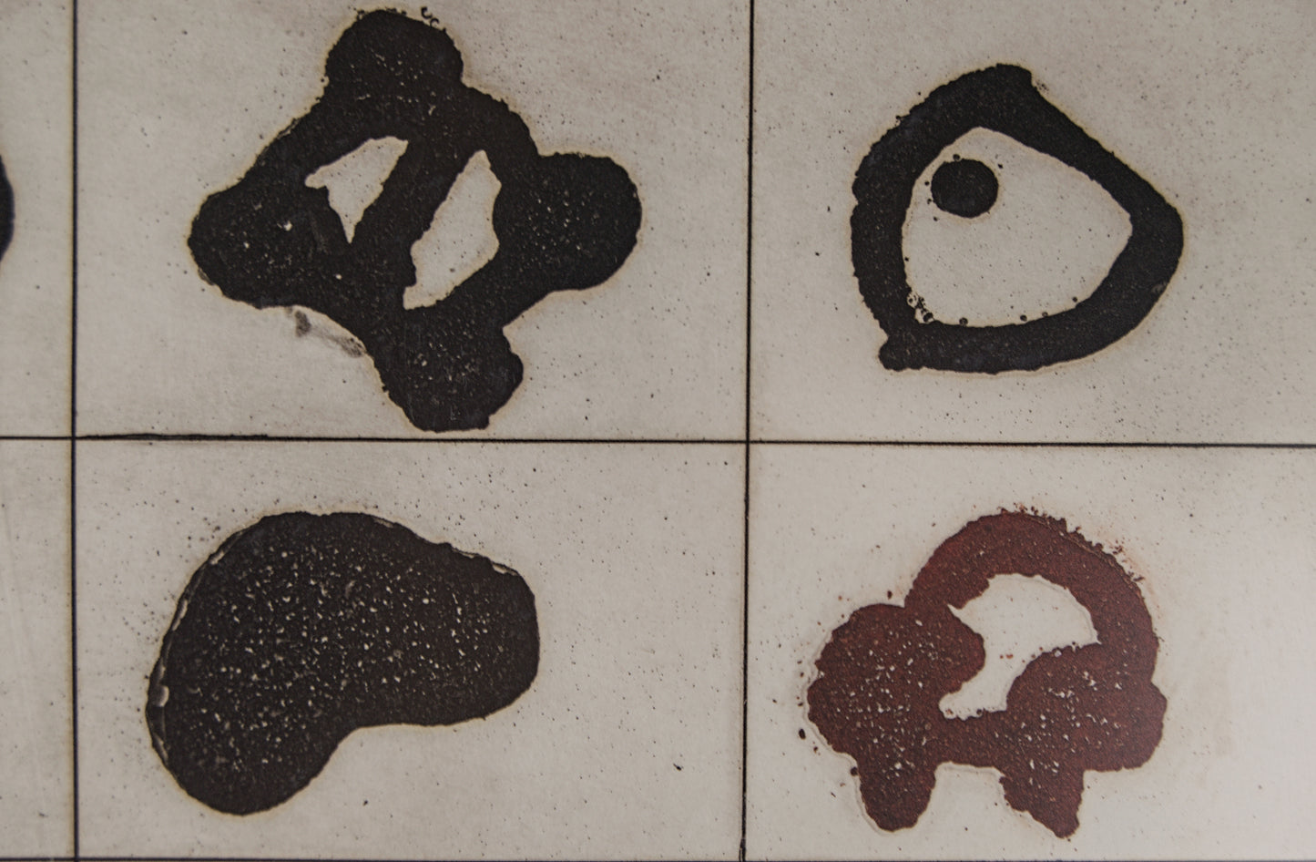 HERNÁN ARDILA | COMPOSICIÓN ABSTRACTA (2003) | GRABADO CONTEMPORÁNEO | AGUAFUERTE Y PUNTA SECA
