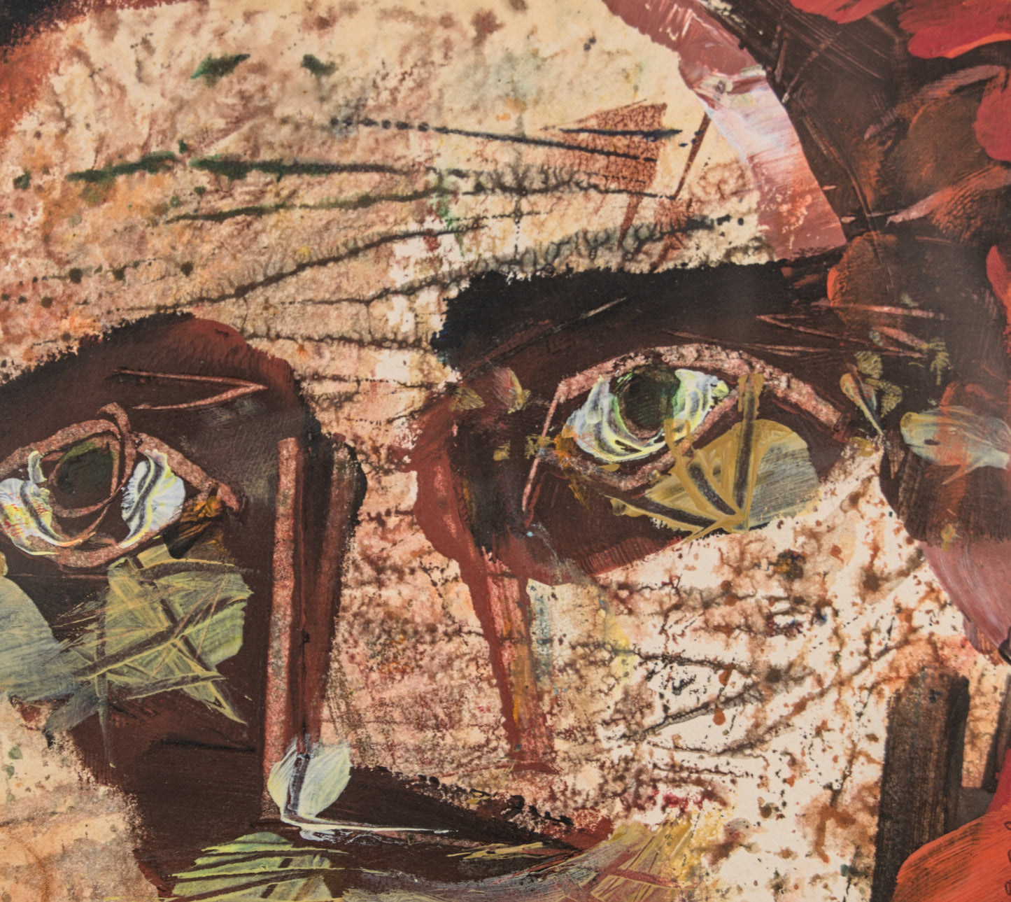 Rein de Lege | Tríptico de Retratos Expresionistas | Técnica Mixta | 1998