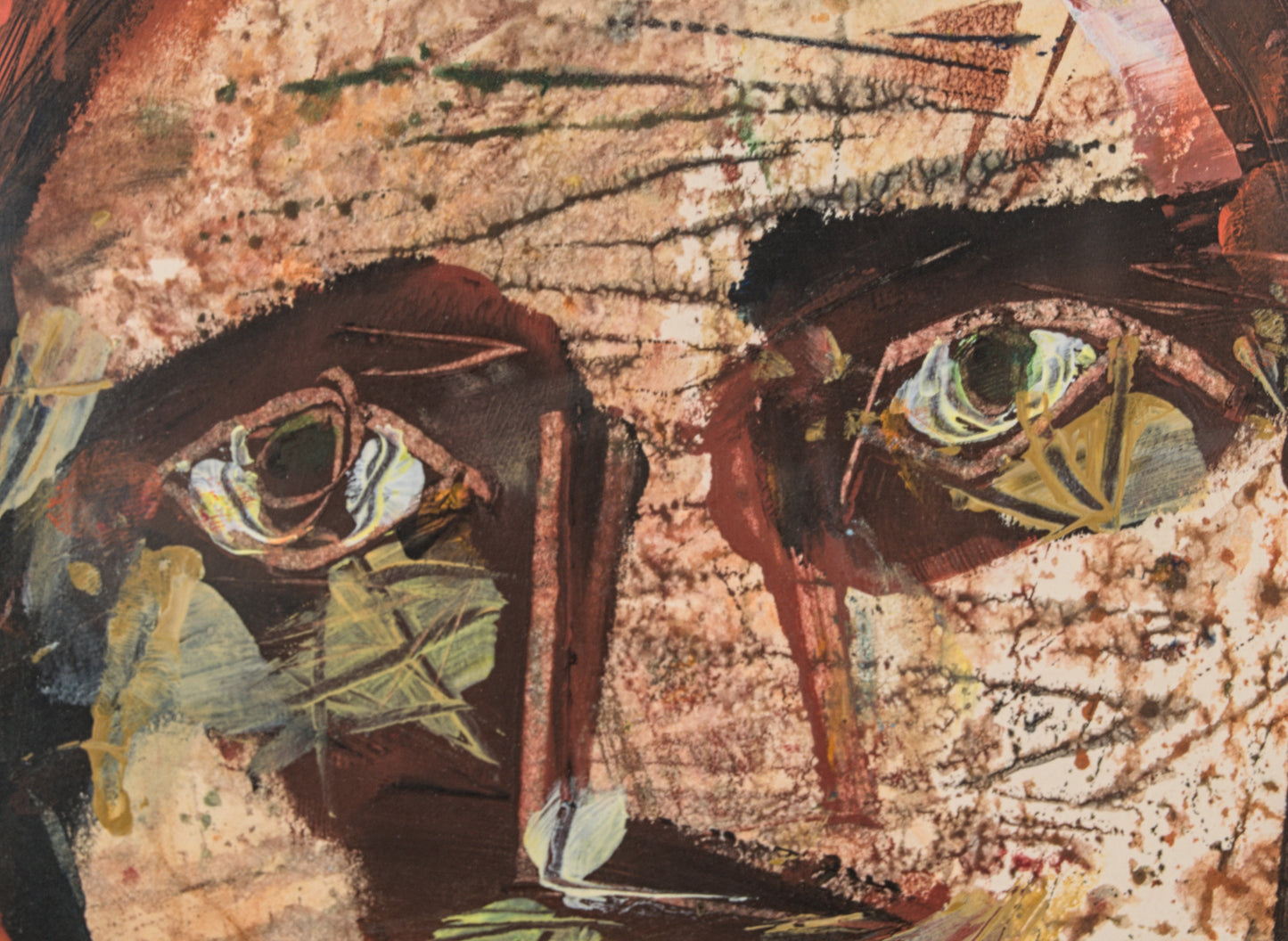 Rein de Lege | Tríptico de Retratos Expresionistas | Técnica Mixta | 1998