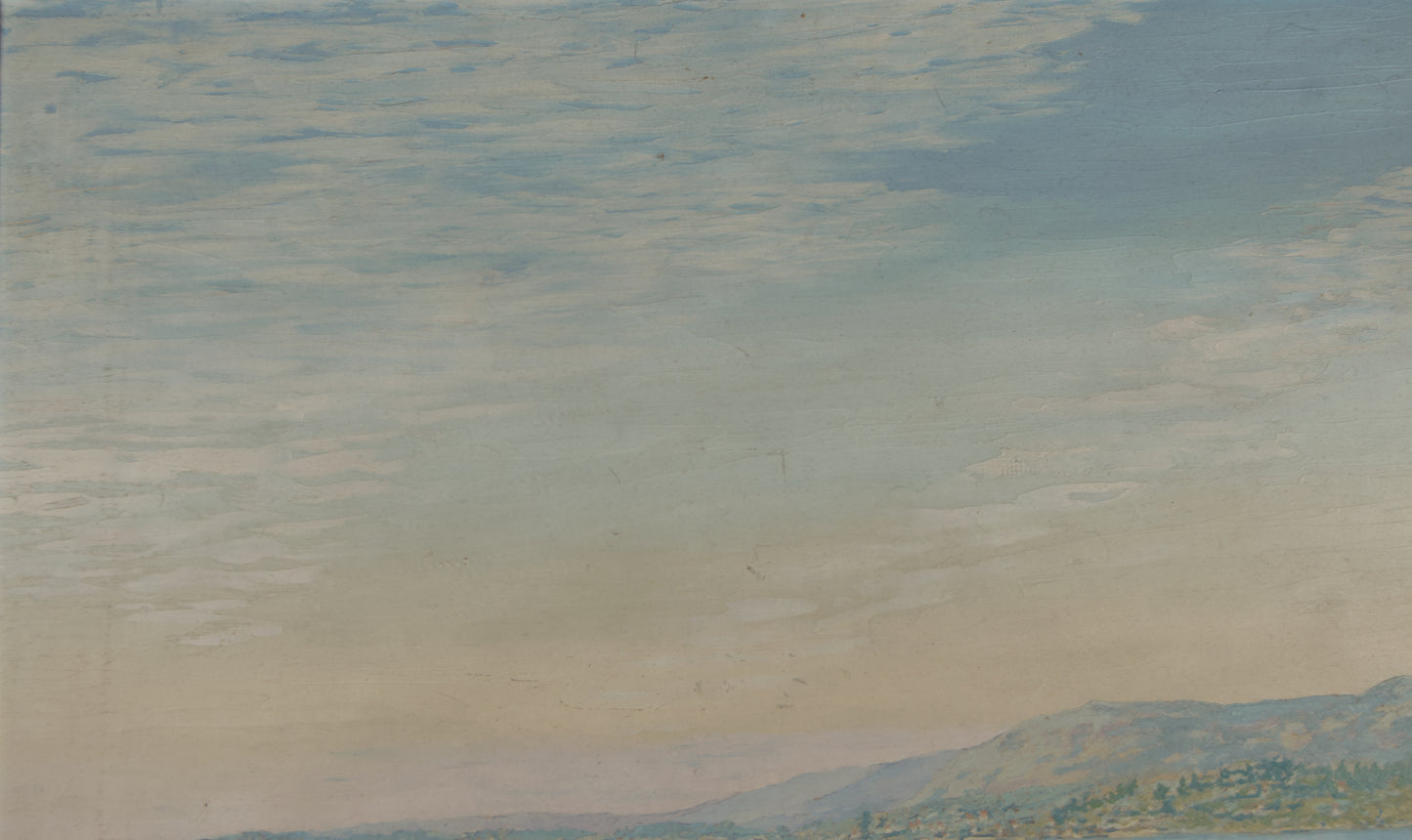 BALBINO COSTA | ANSICHT EINER RUHIGEN RIA | ATMOSPHÄRISCHES LICHT | ÖL AUF LEINWAND