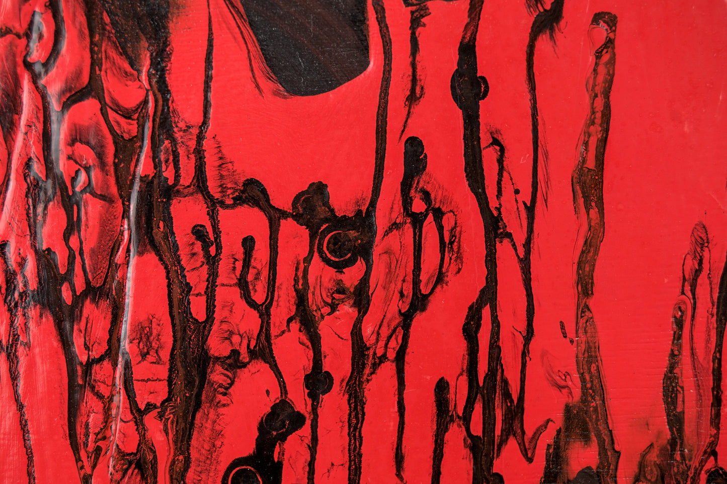 Perico Fernández | Abstracción Visceral | Técnica Mixta sobre Soporte Rígido | 1990