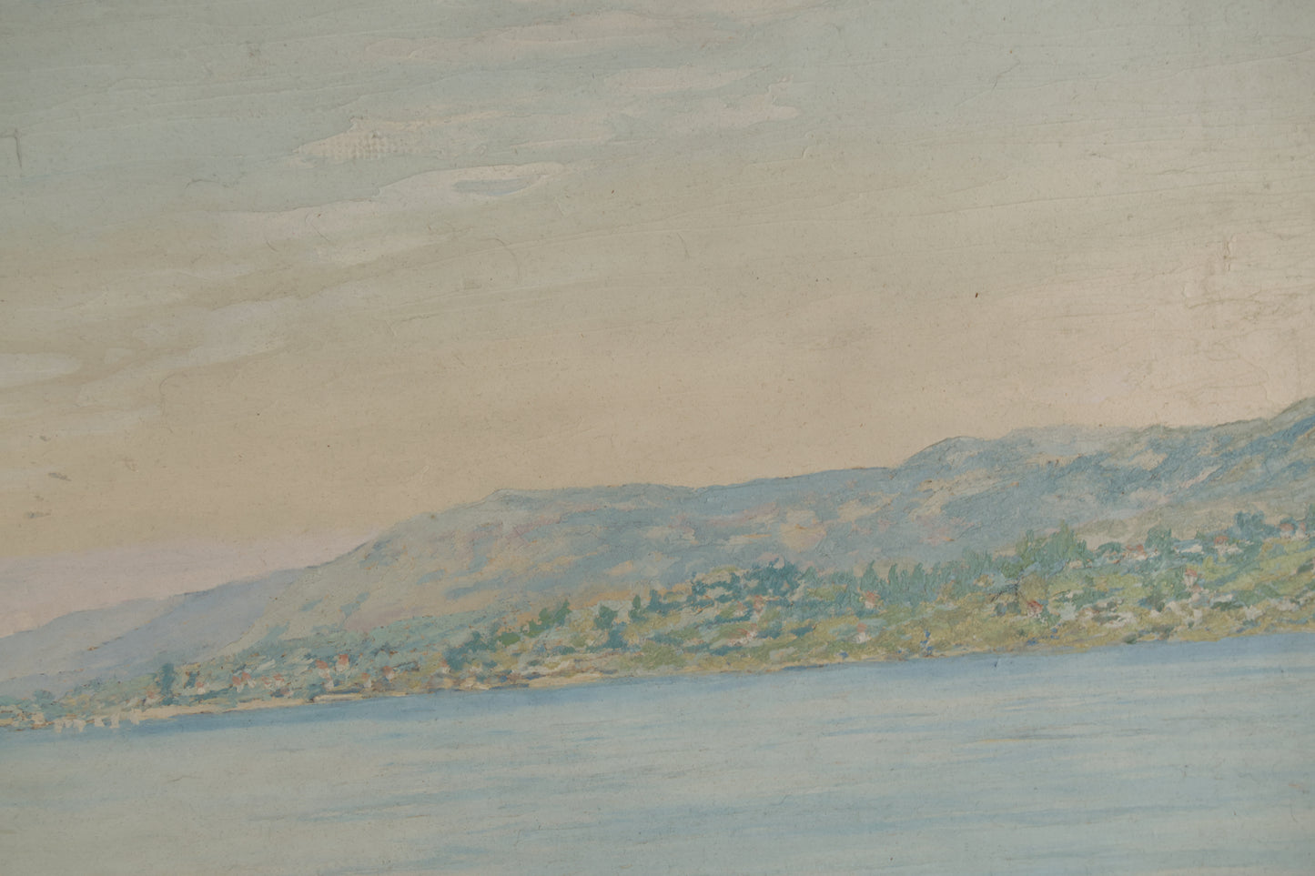 BALBINO COSTA | ANSICHT EINER RUHIGEN RIA | ATMOSPHÄRISCHES LICHT | ÖL AUF LEINWAND