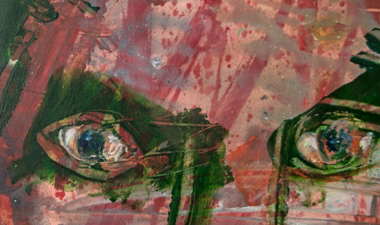 Rein de Lege | Tríptico de Retratos Expresionistas | Técnica Mixta | 1998