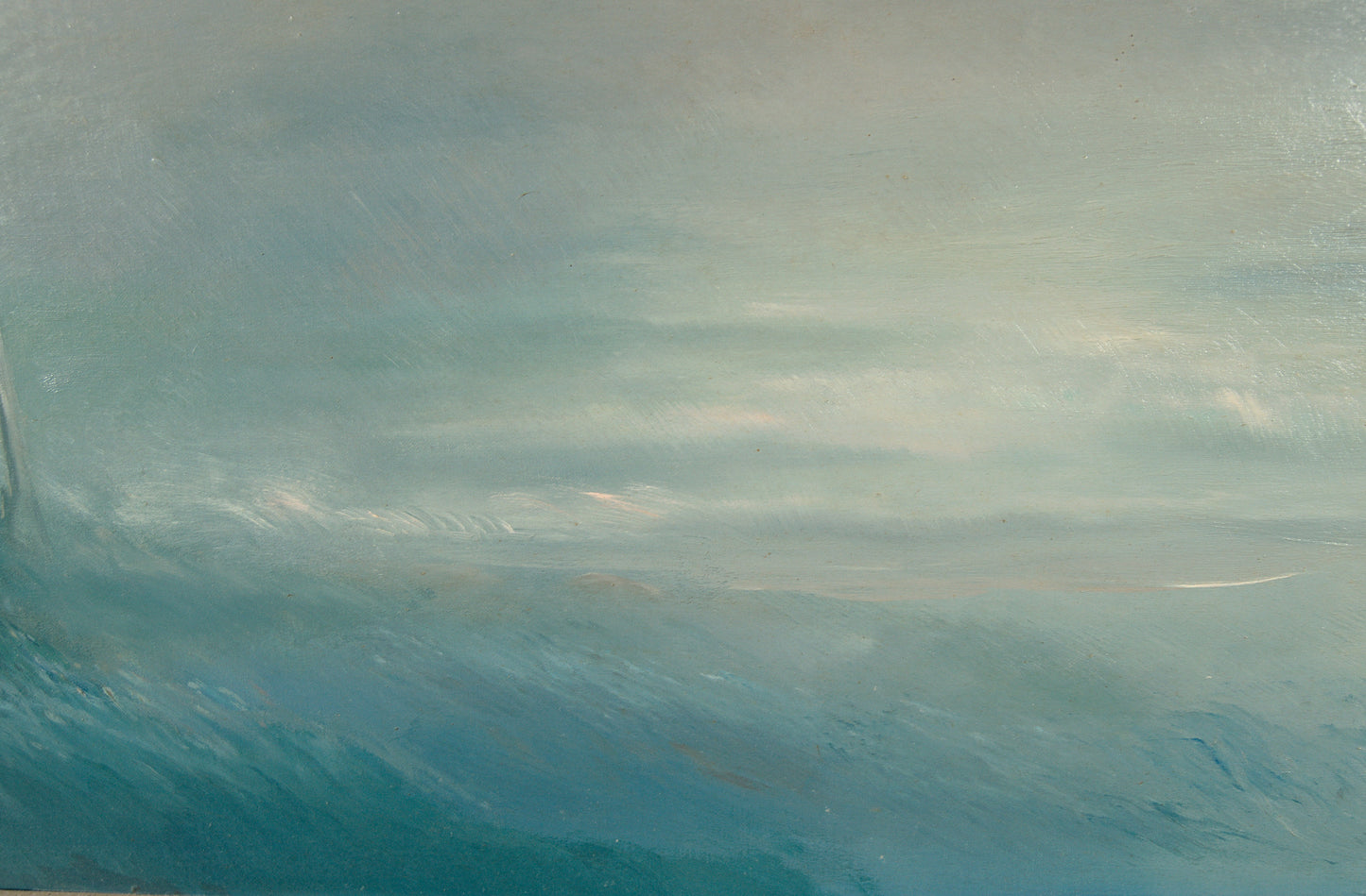 Antonio Hervás Amezcua | Paisaje en Silencio Absoluto | Óleo de Atmósfera Introspectiva (1981)